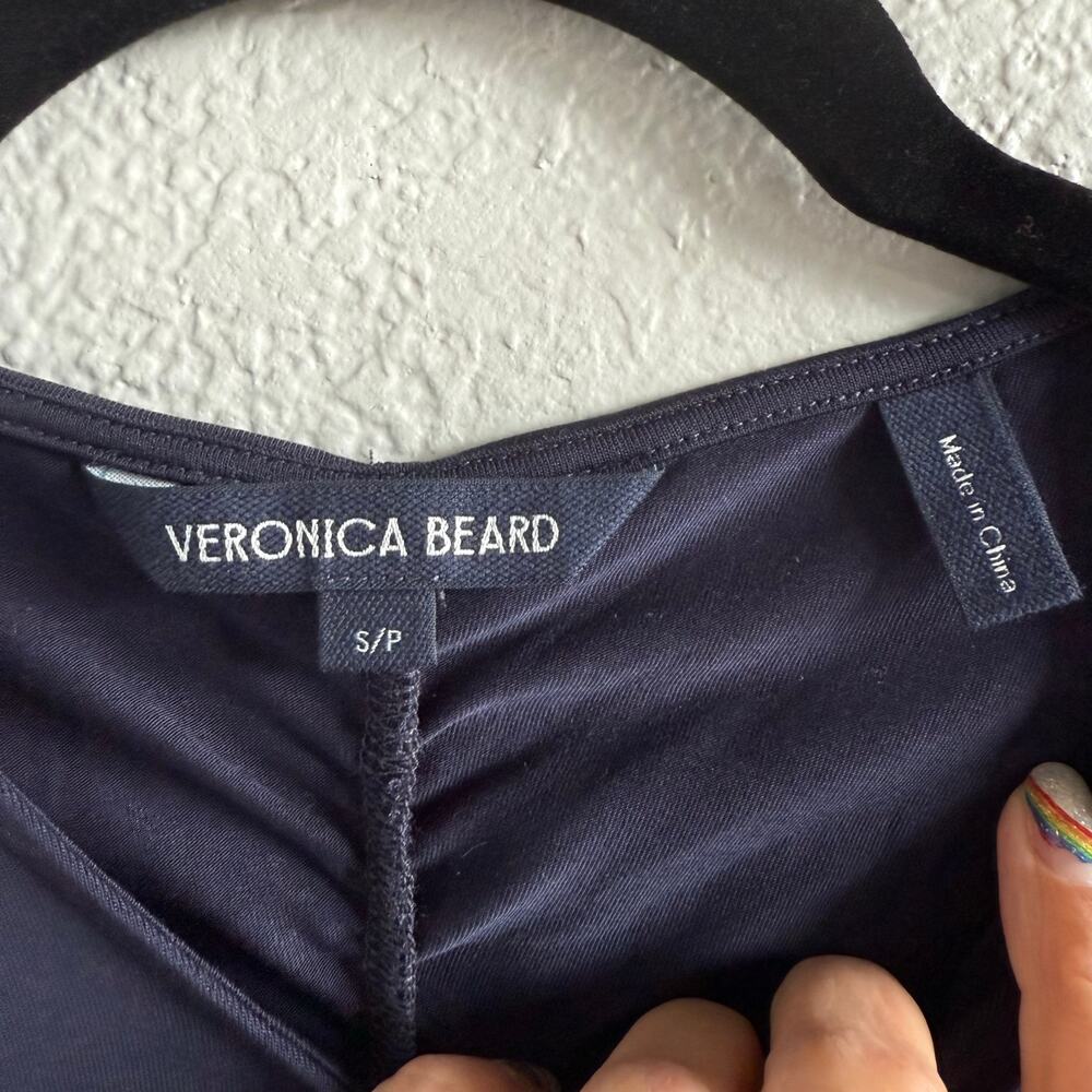 Veronica Bears Ruched Navy Tank - Picture 3 of 6